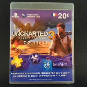PSN Card 20 Euros Uncharted (1)